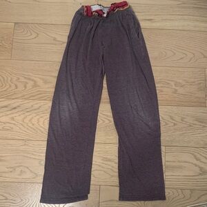 New Balance Gray Sweatpants with Red Accents